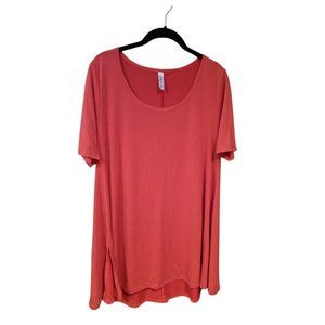 LuLaRoe Coral Perfect Tee Size Small
